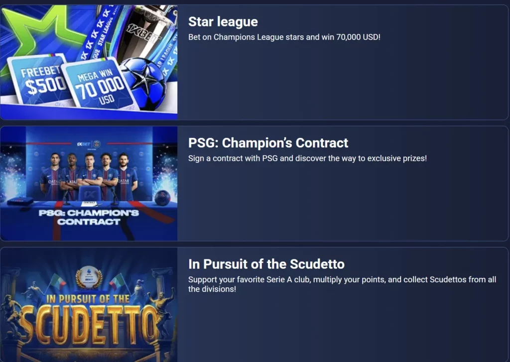 1xBet App Bonuses and Promocode